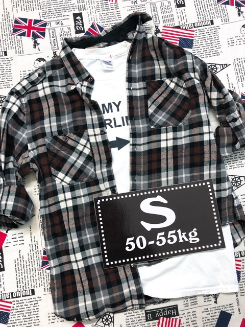 Flannel - Sơmi caro form Mỹ | BigBuy360 - bigbuy360.vn