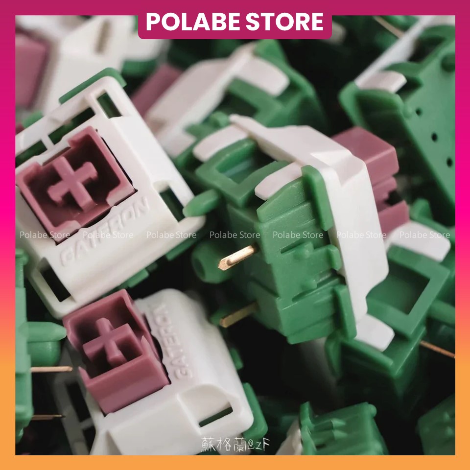GATERON CAMPING Linear Switch Công Tắc Bàn Phím Cơ Gat Camping - Polabe Store