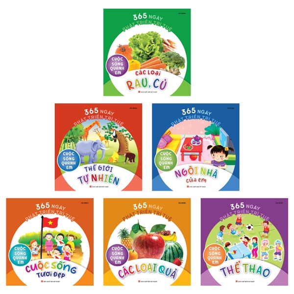 Sách Minh Long - Bộ 365 Ngày Phát Triển Trí Tuệ