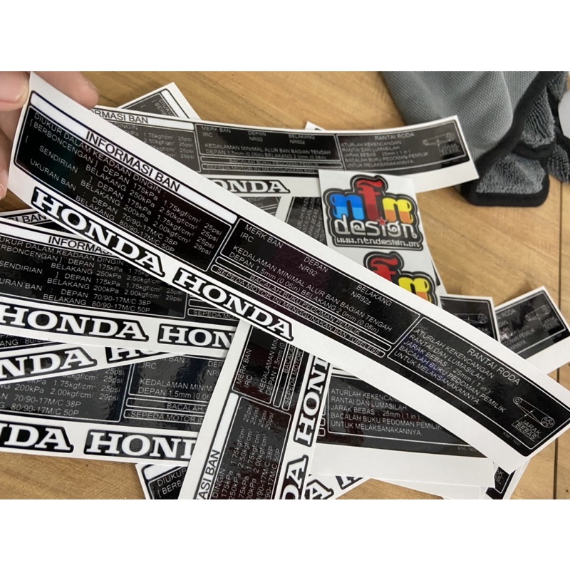 Tem thông số gấp cho Sonic 150R