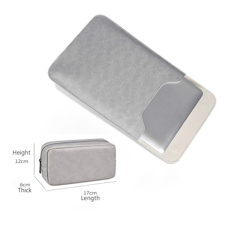 Bao da máy tính bảng chống nước có khóa nam châm vô hình cho MacBook Air Pro 13 15 11 12 13.3 14 15.4 inches