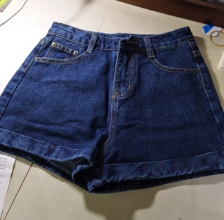 ORDER Quần short bò gấp gấu (ảnh thật sau)