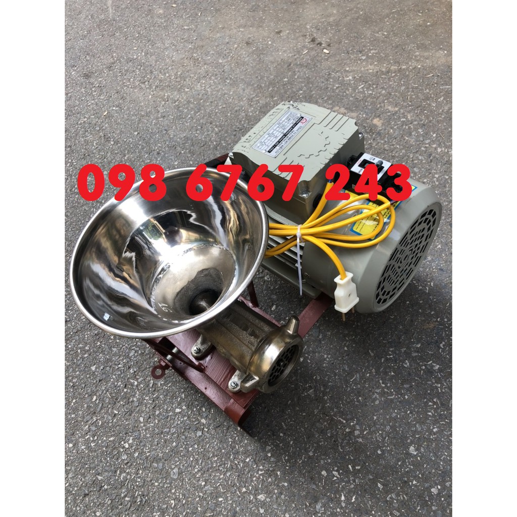 Bệ đùn thịt dạng sợi, bệ xay xương thành sợi, bệ xay thức ăn chăn nuôi motor 1.1kw