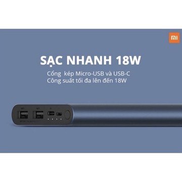 PIN SẠC DỰ PHÒNG XIAOMI 10.000 MAH GEN3