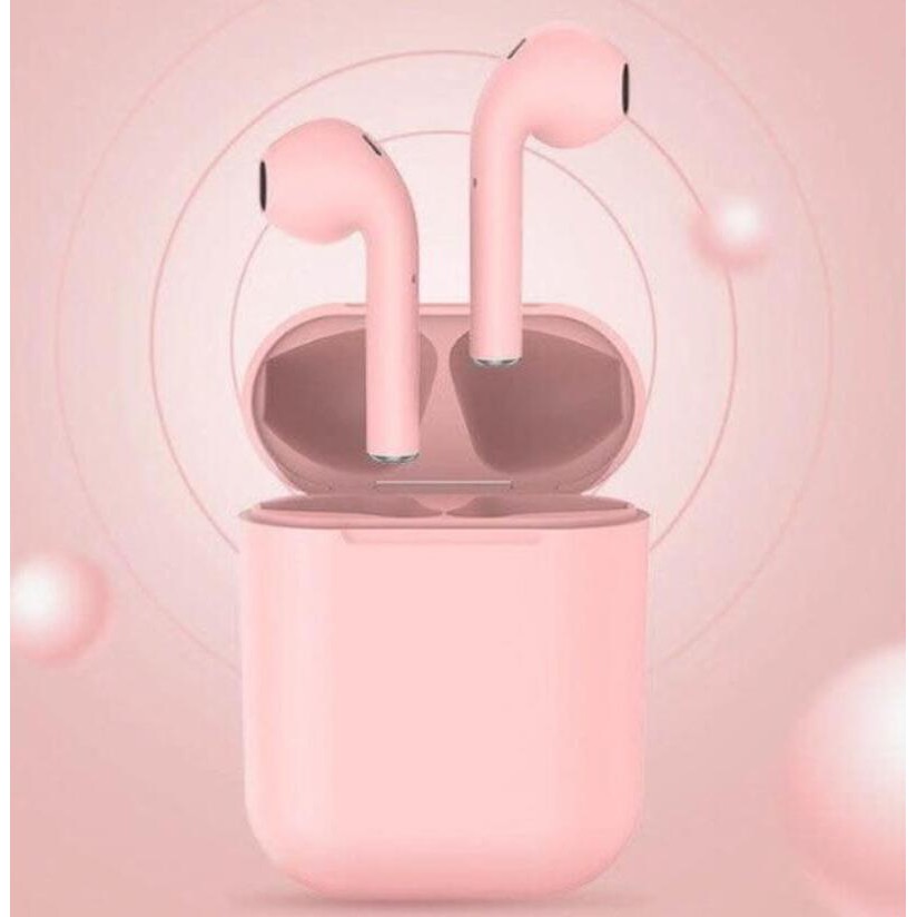 Tai nghe nhét tai không dây Bluetooth 5.0 màu Macarons 12 | BigBuy360 - bigbuy360.vn