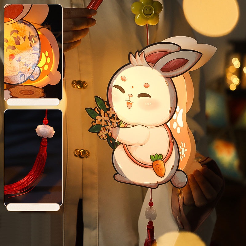 Đèn Lồng Trung Thu Hình Động Vật Đáng Yêu Phát Sáng Cho Bé II  HOMEDECOR