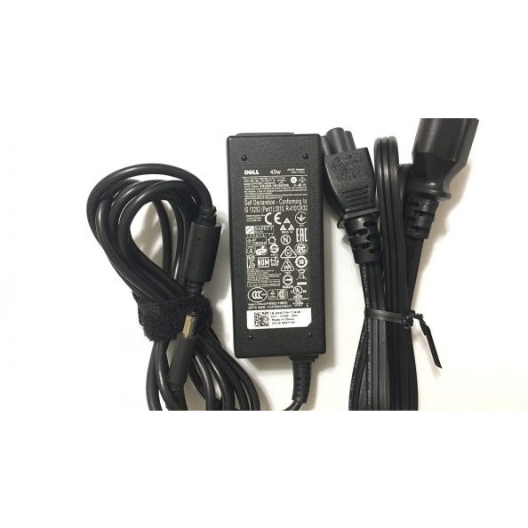 Sạc Laptop Dell 19.5V - 2.31A – 45W Chân Kim Nhỏ Loại Tốt (dùng cho Dell 3410 3420 3558 3458 3468 3480 5402 5459 5568