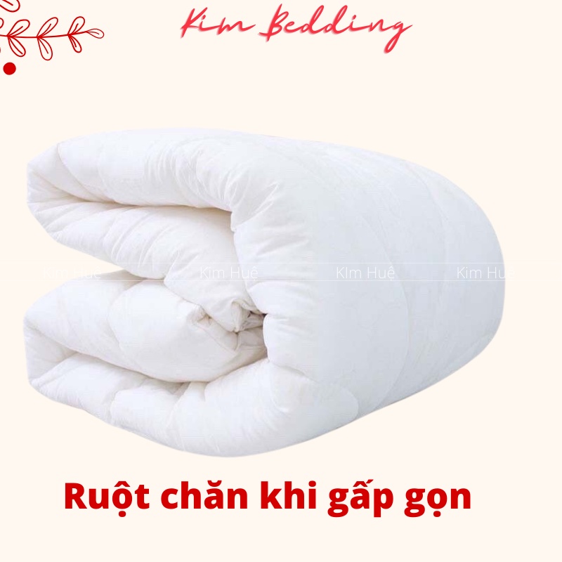 Ruột chăn bông trắng tinh 2mx2m2 (loại dày dặn) đắp đông êm nhẹ KimBedding
