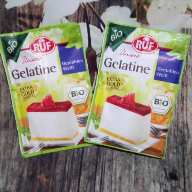 Bột gelatine hữu cơ Ruf date 10.2024mới nhất