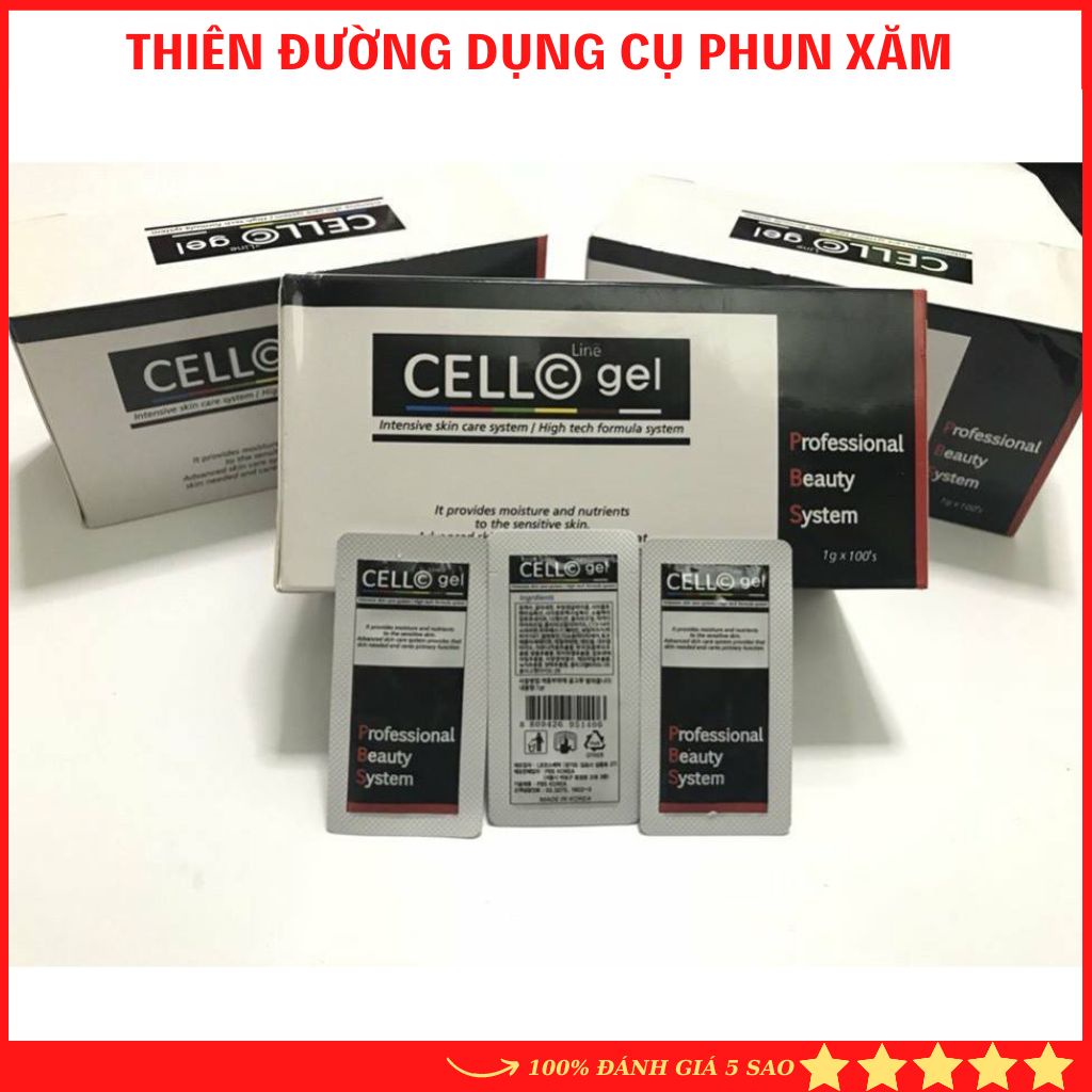 Dưỡng Sau Xăm Môi Mày Cello Chính Hãng Hàn Quốc DCPX