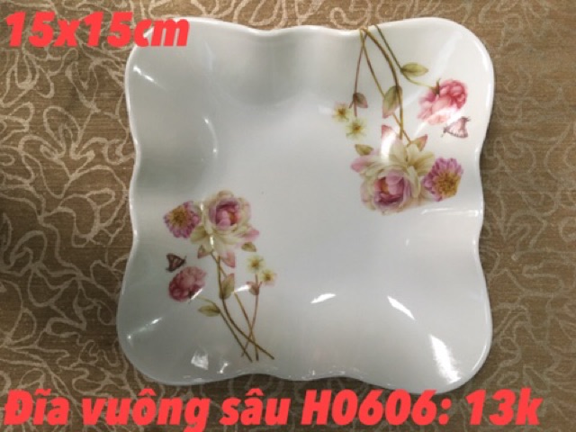 Đĩa vuông các loại đủ size(xem từng ảnh)