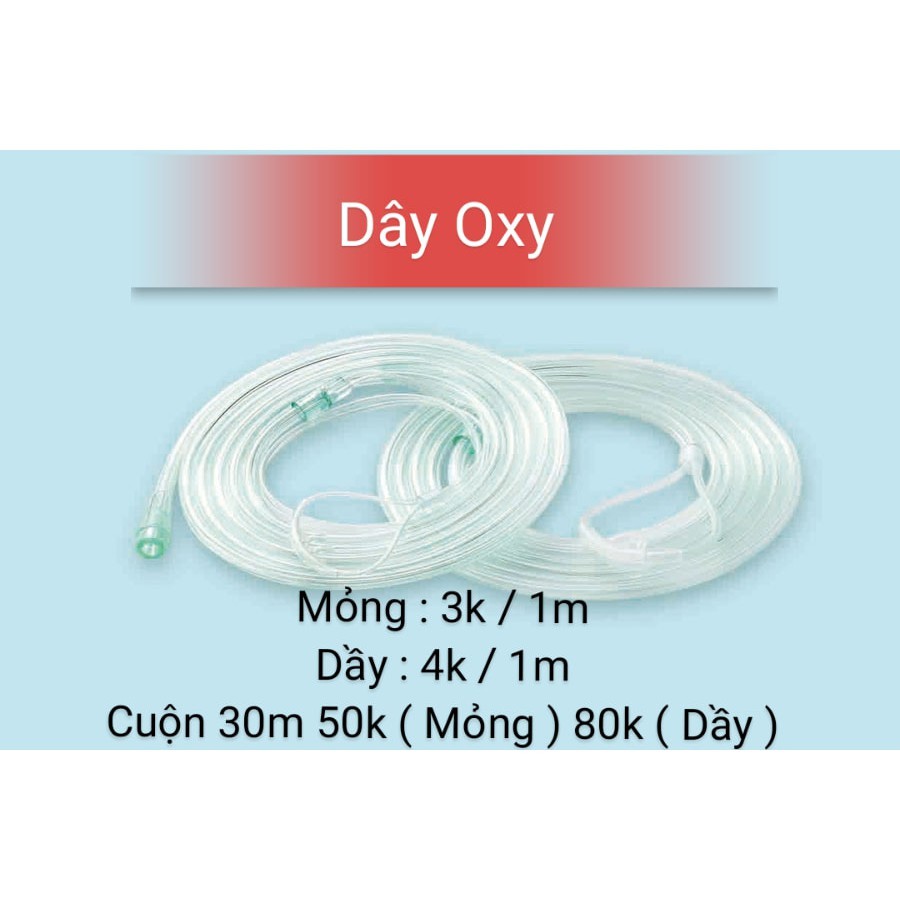 Dây Ống Sử Dụng Cho Máy Sủi Oxy/Co2 Hồ Cá Cảnh, Thủy Sinh (Đơn Vị Tính: Mét ) GuppyXanh