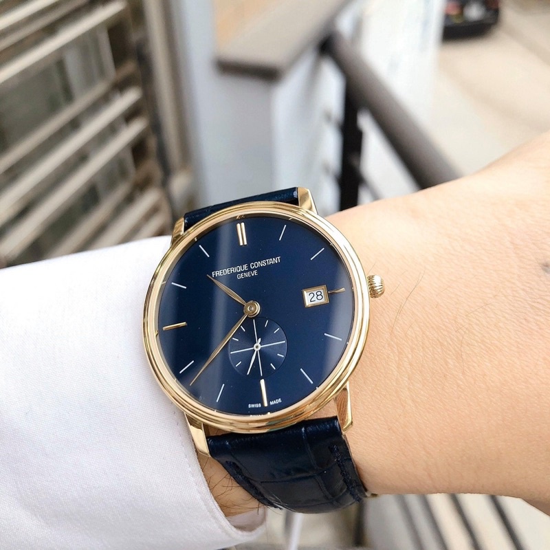 Đồng hồ nam ⌚️FC-245N4S5 cực sang trọng, thanh. Sở hữu gam màu classic blue hot hit của năm 2020