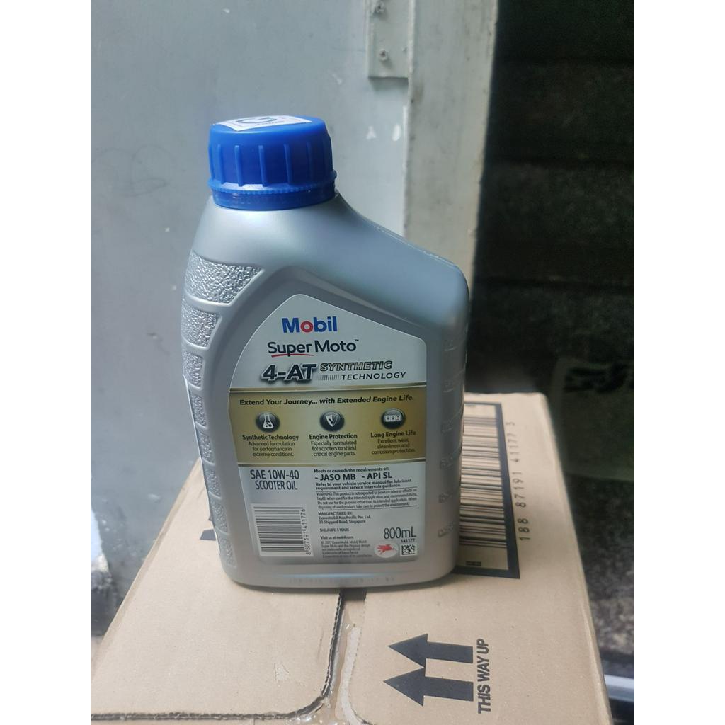 TIENTAIOIL Mobil super moto scooter,10w-40,cho xe ga,nhập khẩu singapore
