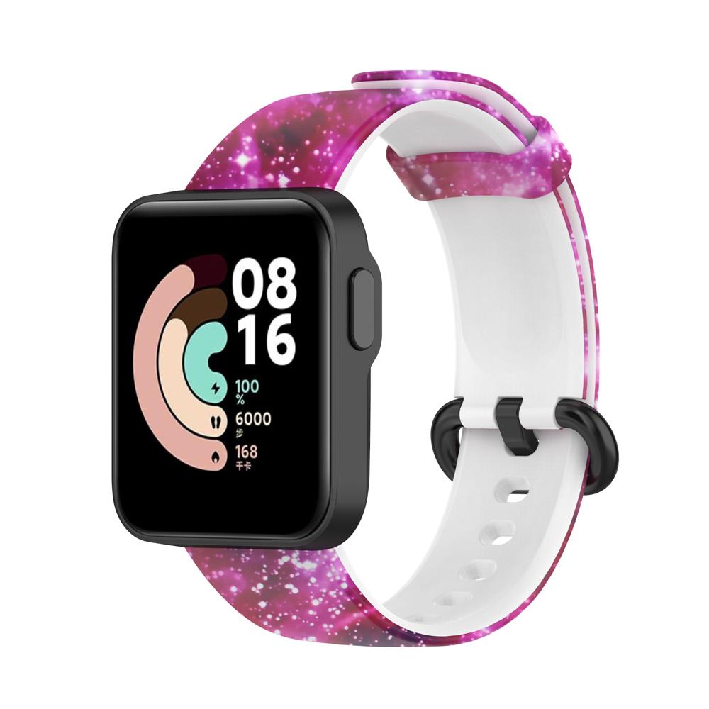 BTLIMER Dây Đeo Thay Thế Chất Liệu Silicon Màu Trơn Cho Xiaomi Mi Watch Lite Redmi