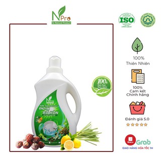 NƯỚC RỬA CHÉN ENZYM BỒ HÒN SẢ CHANH/ QUẾ NPro - 2L
