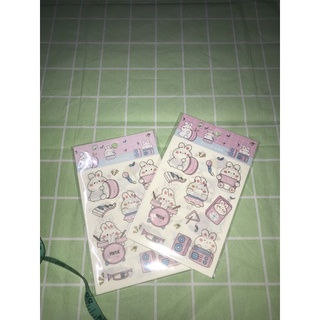 [BaBoo] Set 4 tâm sticker cô gái