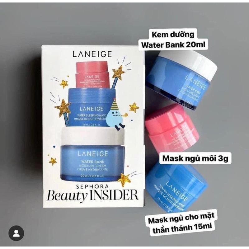 Set 3 món LANEI-GE Sephora