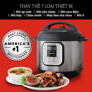 ⚡GIÁ TỐT⚡Nồi áp suất Instant Pot Dou 60 7 in 1 điện áp 220V, Nồi áp suất điện tử đa năng