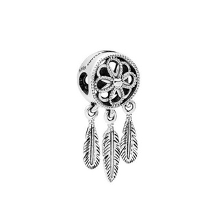 Charm dream catcher bạc s925 xinh xắn