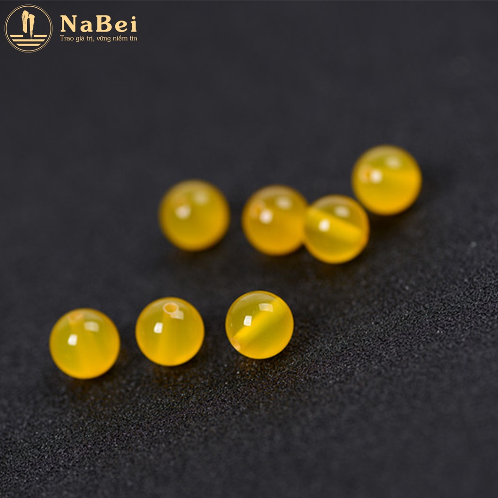 Charm Đá Mã Não Tự Nhiên Mix Vòng Tay Cho Nam Nữ Phù Hợp Mệnh Kim, Thủy, Mộc, Hỏa, Thổ NB306 - Phong Thuỷ NaBei Store