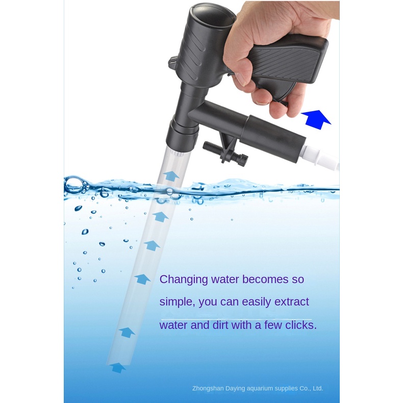 Dụng Cụ Vệ Sinh Nước Bể Cá Nhỏ Bán Tự Động Thay Nước
