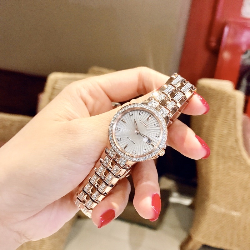 ĐỒNG HỒ NỮ CHÍNH HÃNG Citizen EW2348-56A Eco-Drive