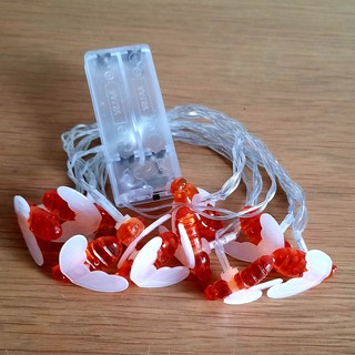 Dây đèn led decor đep, dây led con ong