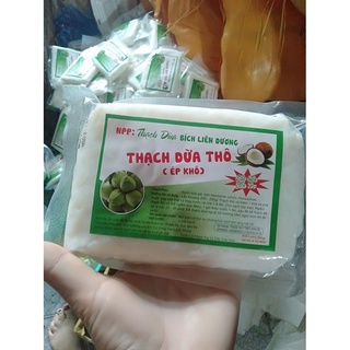 1KG thạch dừa khô ép thô 15ly
