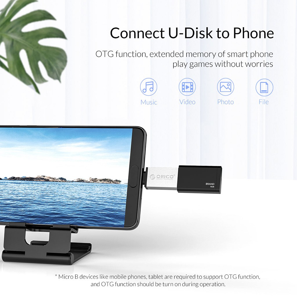 Đầu chuyển OTG Micro sang USB 3.0 ORICO | MicroUSB type-B to USB adapter | CBT-UM01 UM02