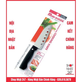 Dao nhà bếp Inox có lỗ Nội địa Nhật Bản