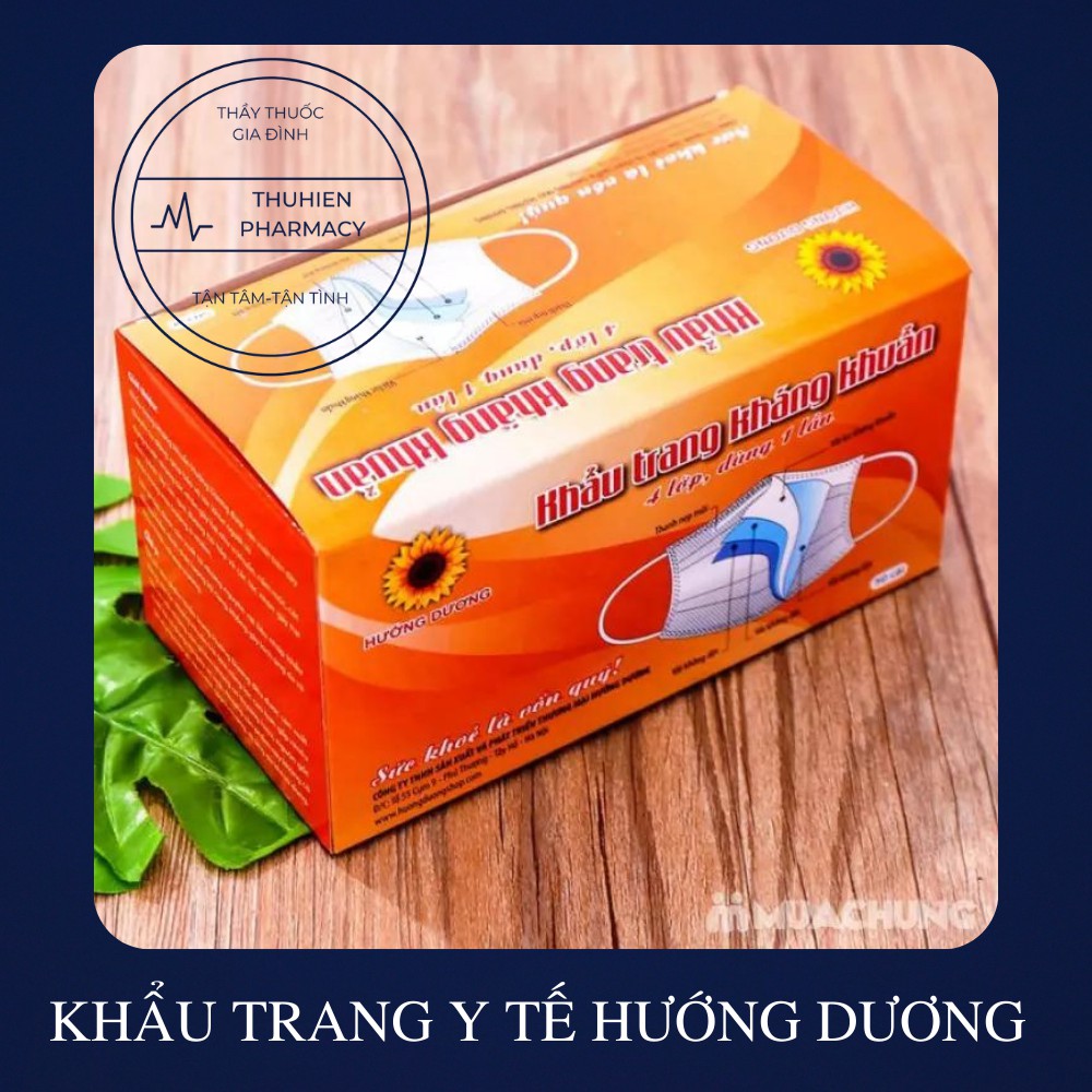 ✅Khẩu trang y tế Hướng Dương (Hộp 50c)