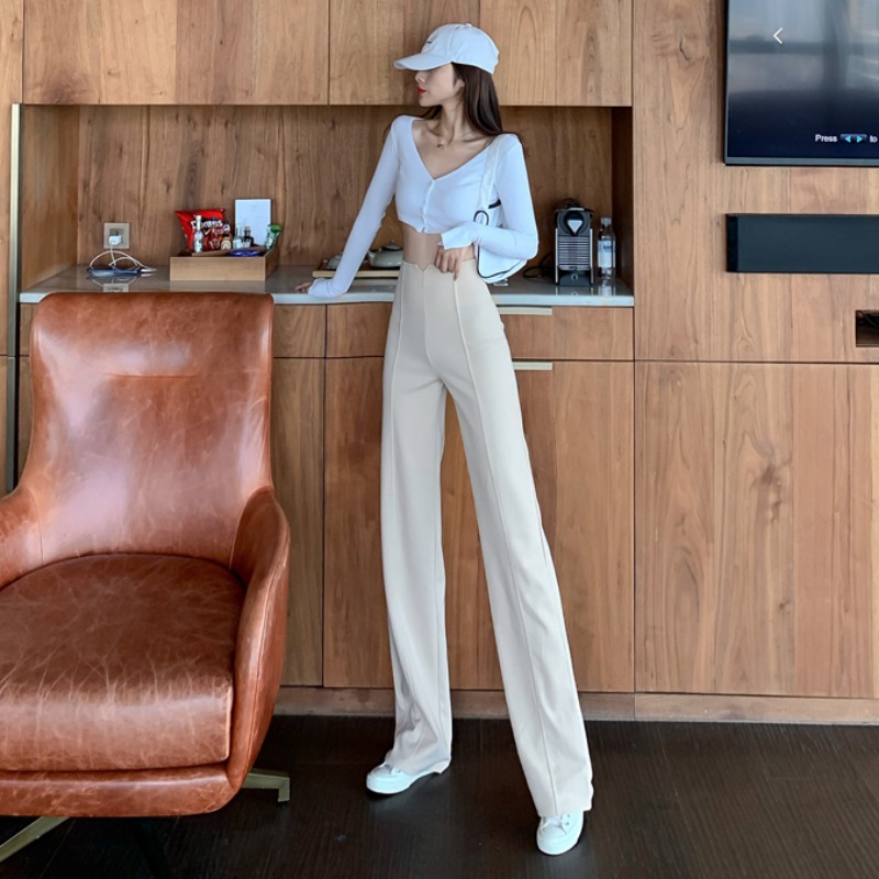 Quần Dài Nữ Ống Rộng Thời Trang Xuân Thu 2021 | BigBuy360 - bigbuy360.vn