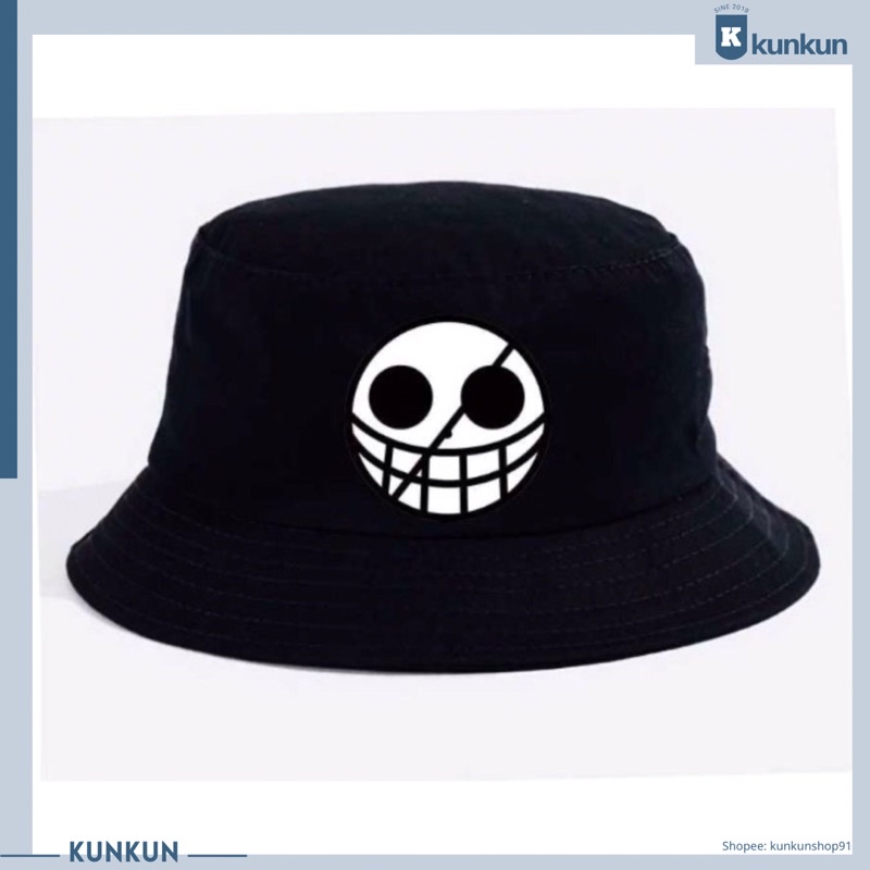 Mũ Bucket One Piece Luffy Mũ Rơm Sanji Ace Zoro / mũ Đảo Hải Tặc cực chất