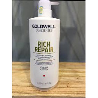 Dầu gội phục hồi tóc hư tổn goldwell repair 1000ml