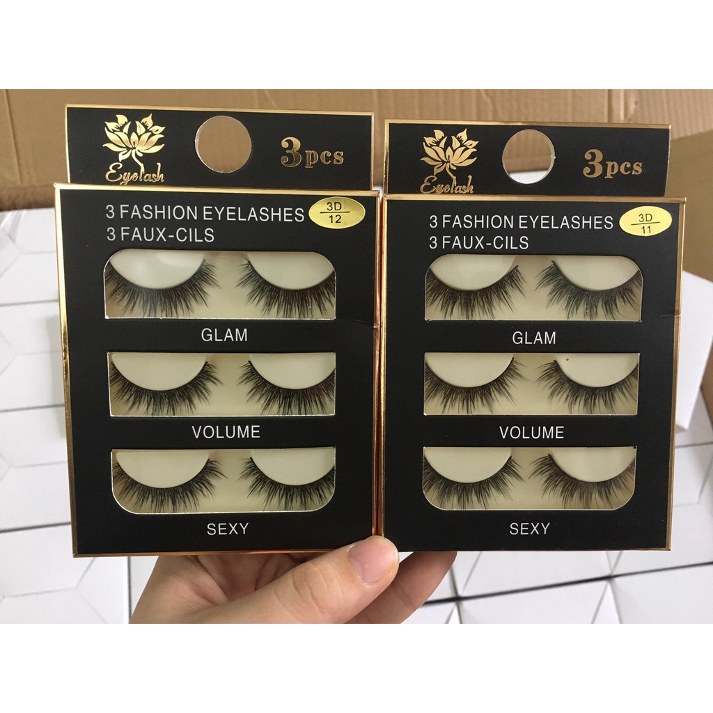 Mi giả mi 3d trang điểm mắt