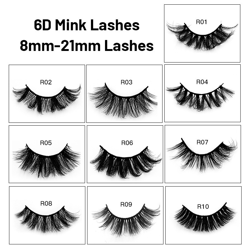 Set 3 Cặp Lông Mi Giả 6D Hiệu Ứng Tự Nhiên Handmade Dành Cho Nữ