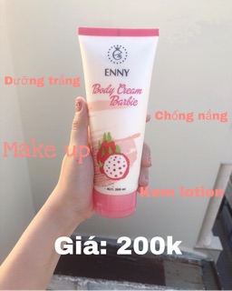 BODY BARBIE LOTION DƯỠNG TRẮNG DA
