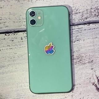 Tem logo titan hình trái táo Iphone có sẵn keo dán trang trí