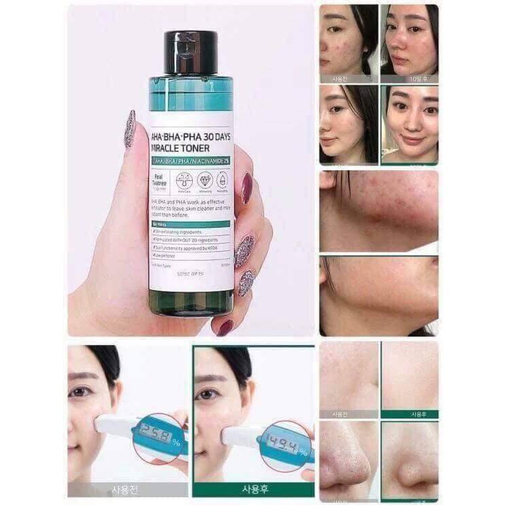 TONER TÁI TẠO LÀN DA AHA-BHA-PHA 30DAYS MIRACLE TONER