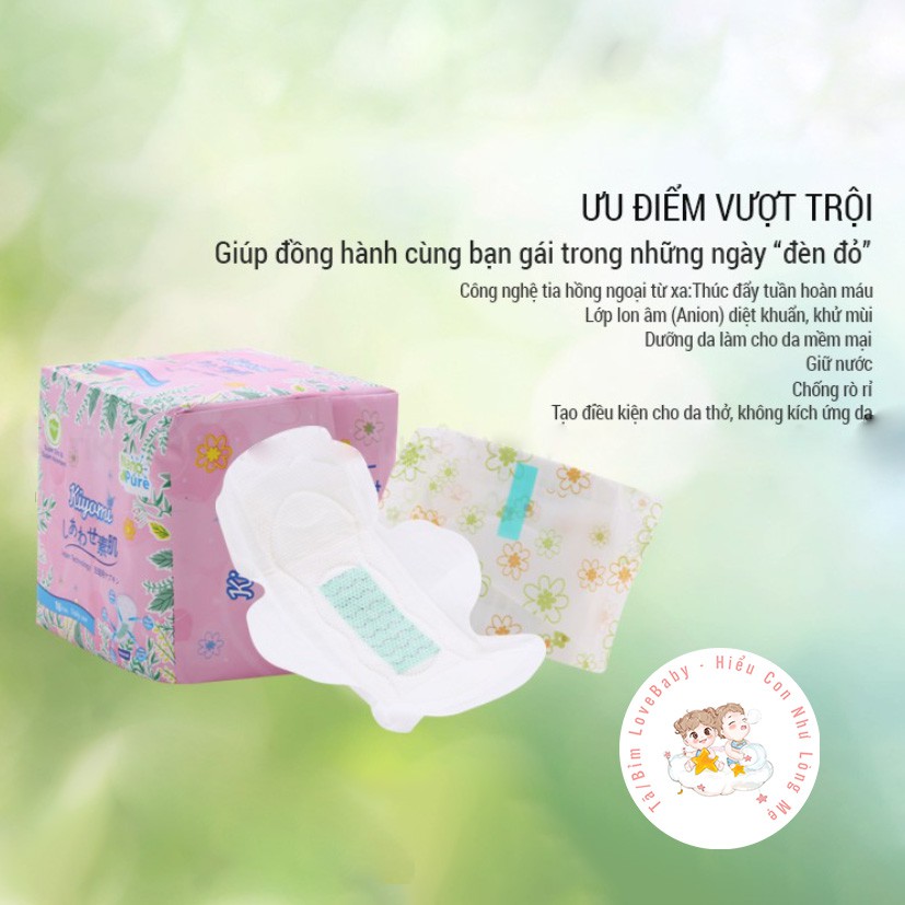Băng vệ sinh hàng ngày Kiyomi Nano bạc kháng khuẩn ( 16 miếng/ Gói )