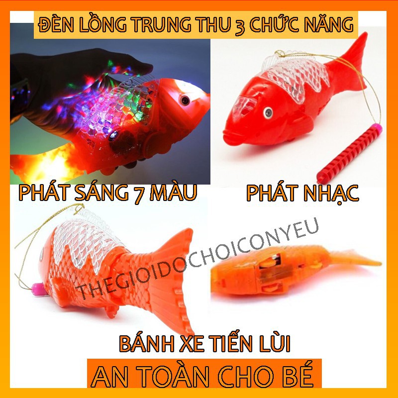 LỒNG ĐÈN TRUNG THU CÁ CHÉP CHO BÉ