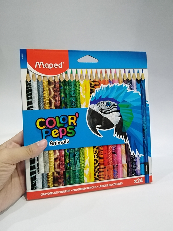 Chì Màu Animals - Maped 24-832224 - Maped