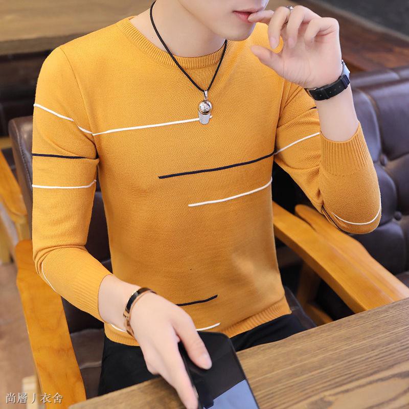Áo Sweater Tay Dài Cổ Tròn Thiết Kế Trẻ Trung Cho Nam