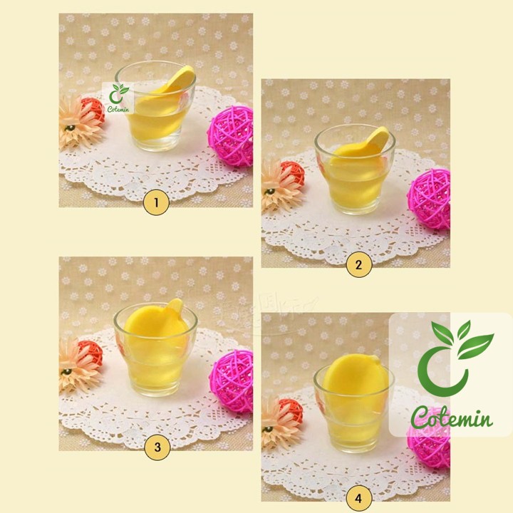 COMBO 10 gói Bông nở bọt biển rửa mặt 12 miếng CHIVEY nhiều màu COTEMIN