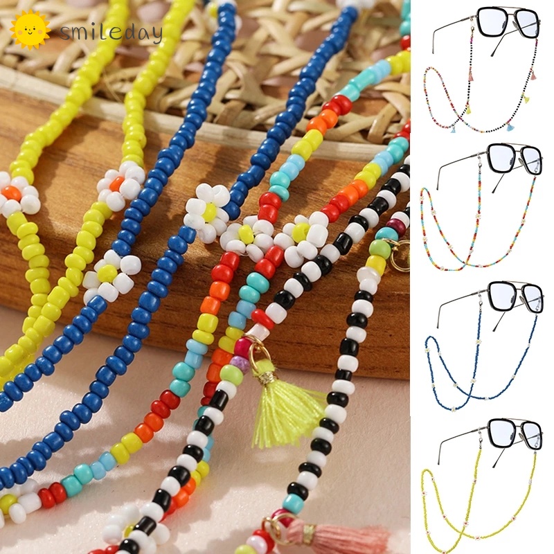 Giá Đỡ Dây Đeo Khẩu Trang Hai Móc Xỏ Hạt Nhiều Màu Sắc