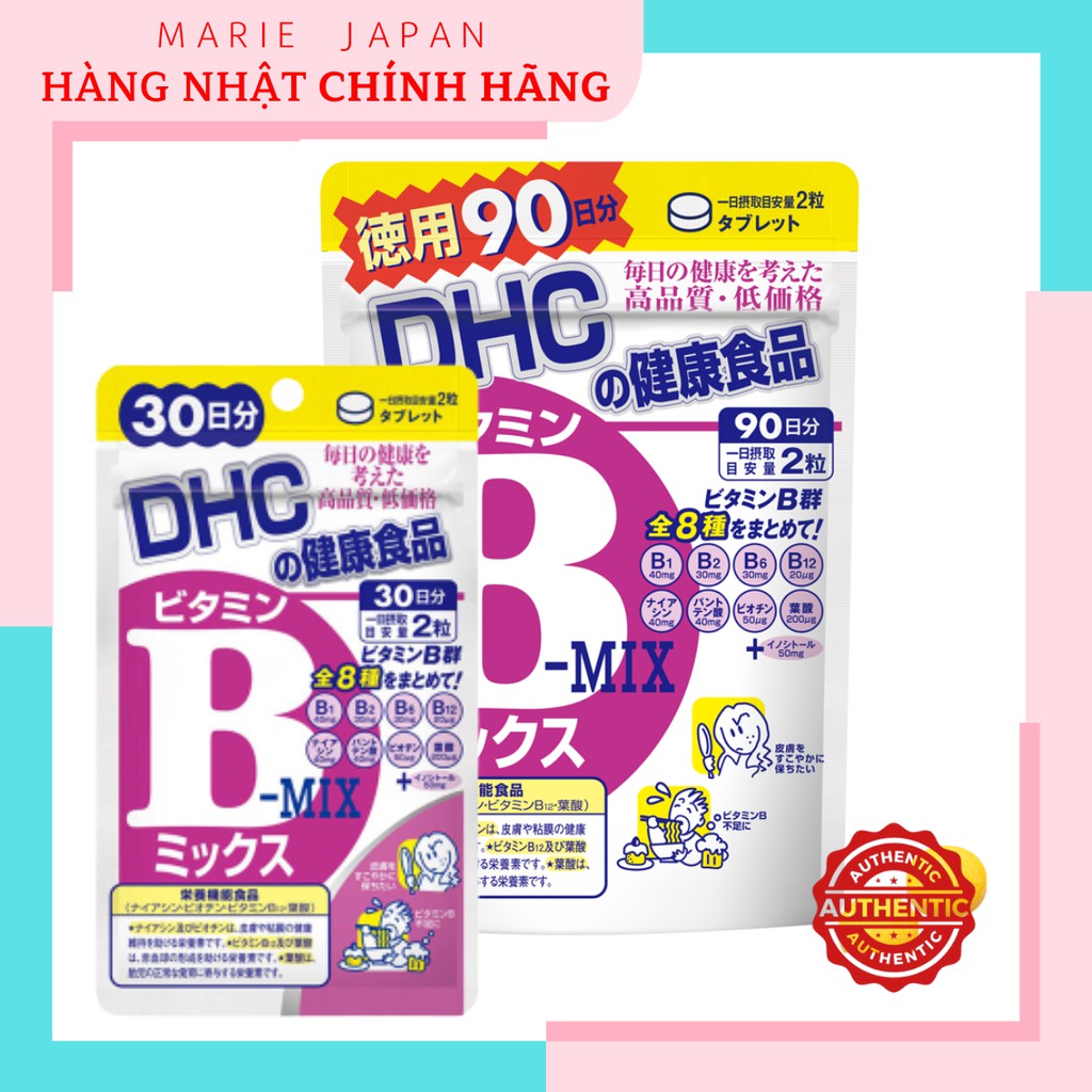 Viên Uống DHC Vitamin B Tổng Hợp Vitamin B Mix