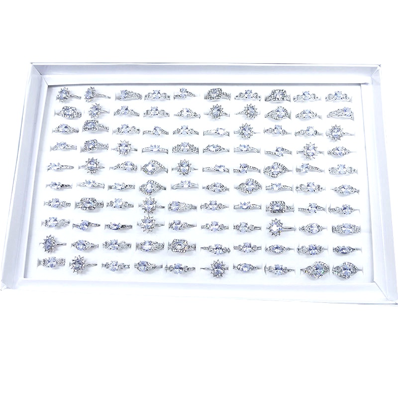 Nhẫn Mạ BạC ĐíNh Đá Sang TrọNg