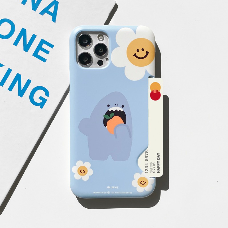 Ốp điện thoại in hình dễ thương thích hợp cho iPhone Samsung