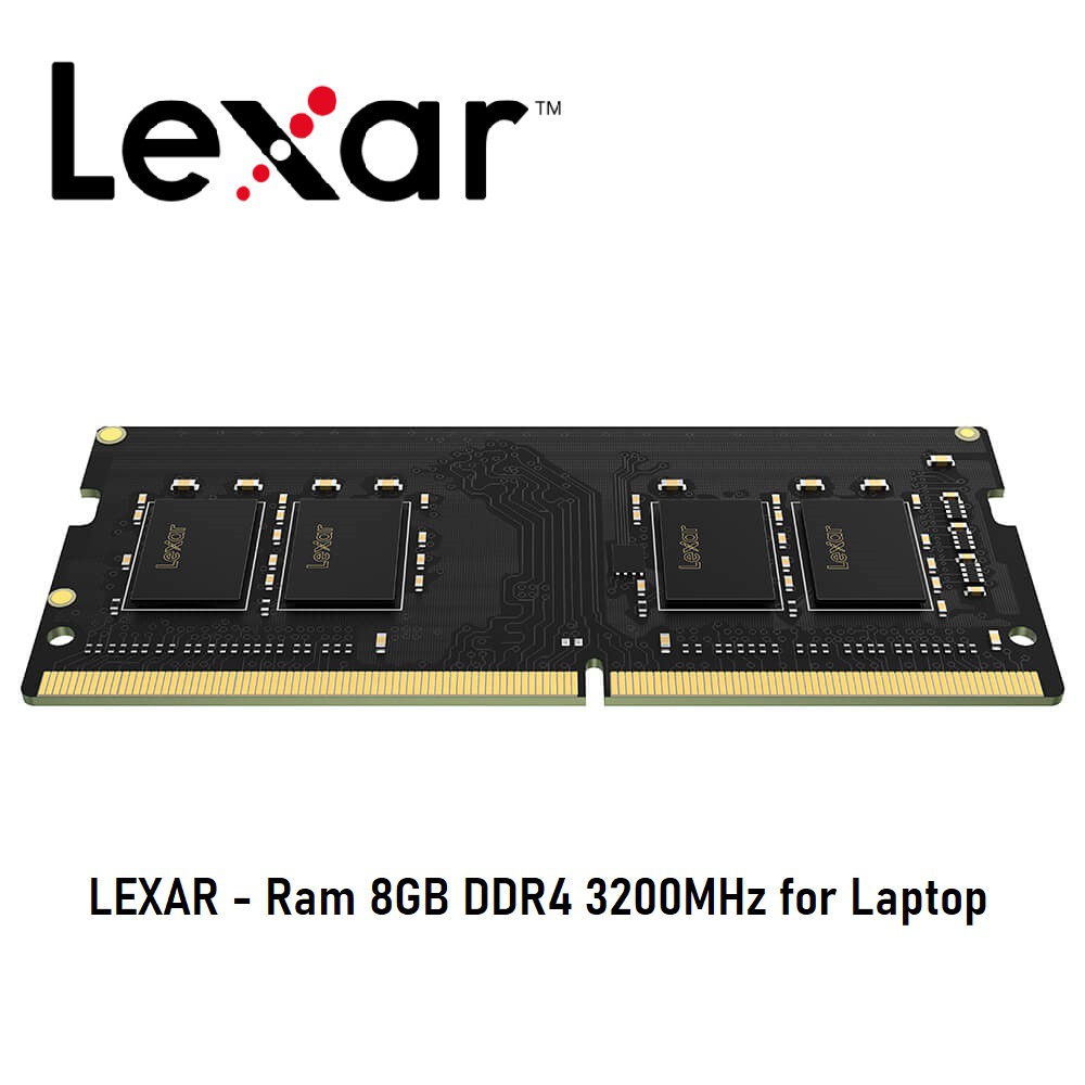 LEXAR - Ram 8GB DDR4 3200MHz cho laptop